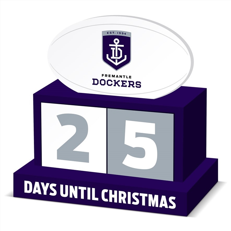 AFL: Fremantle - Countdown Blocks/Product Detail/Homewares
