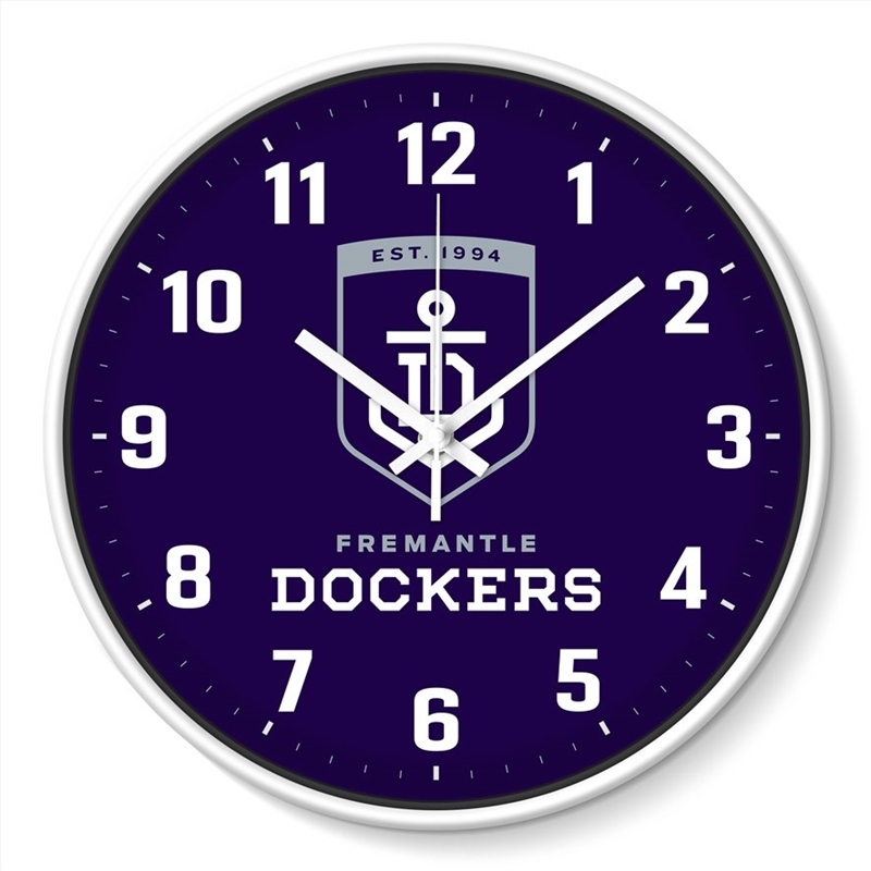 AFL: Fremantle - Wall Clock/Product Detail/Clocks