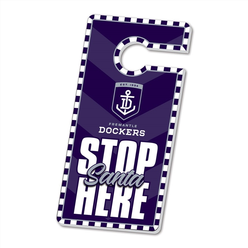 AFL: Fremantle - Xmas Door Hanger/Product Detail/Homewares
