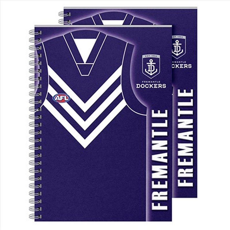AFL: Fremantle - Guernsey Notebook 2Pk/Product Detail/Notebooks & Journals