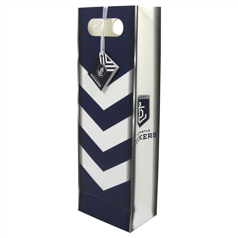 AFL: Fremantle - Bottle Gift Bag/Product Detail/Party Accessories