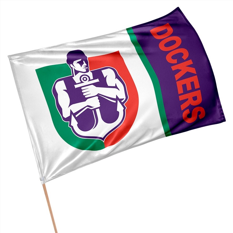AFL: Fremantle - Retro Game Day Flag/Product Detail/Posters & Prints