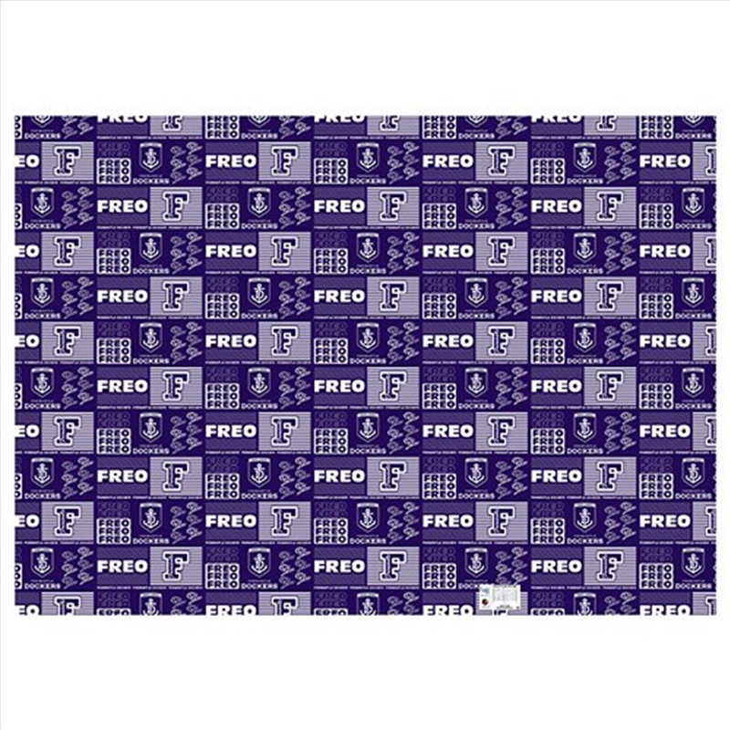 AFL: Fremantle - Wrapping Paper/Product Detail/Party Accessories
