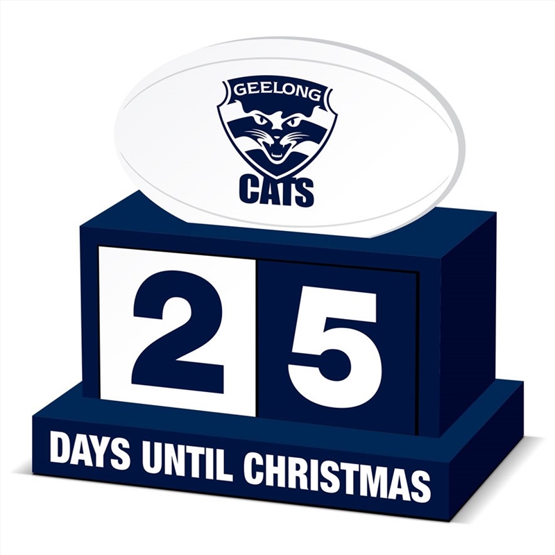 AFL: Geelong - Countdown Blocks/Product Detail/Homewares