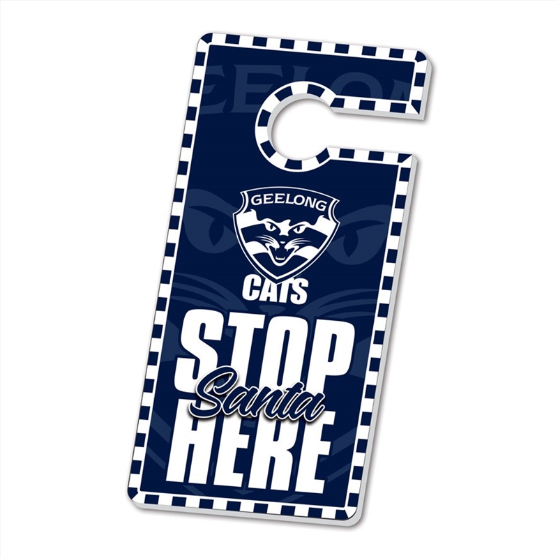 AFL: Geelong - Xmas Door Hanger/Product Detail/Homewares