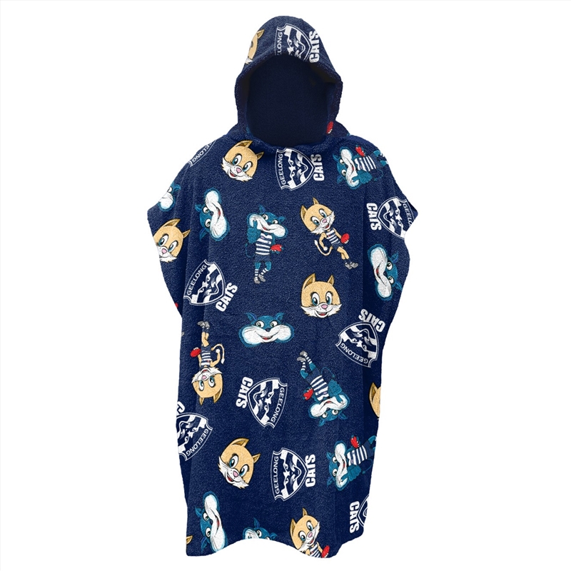 AFL: Geelong - Youth Hooded Beach Towel/Product Detail/Manchester
