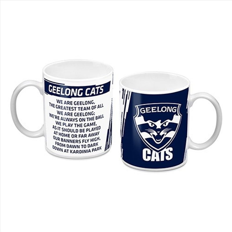 AFL: Geelong - Logo And Song Mug/Product Detail/Mugs