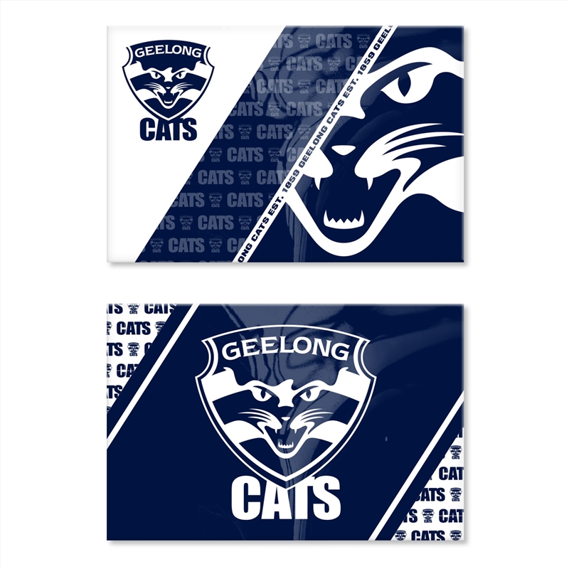 AFL: Geelong - Set Of 2 Magnets/Product Detail/Stationery