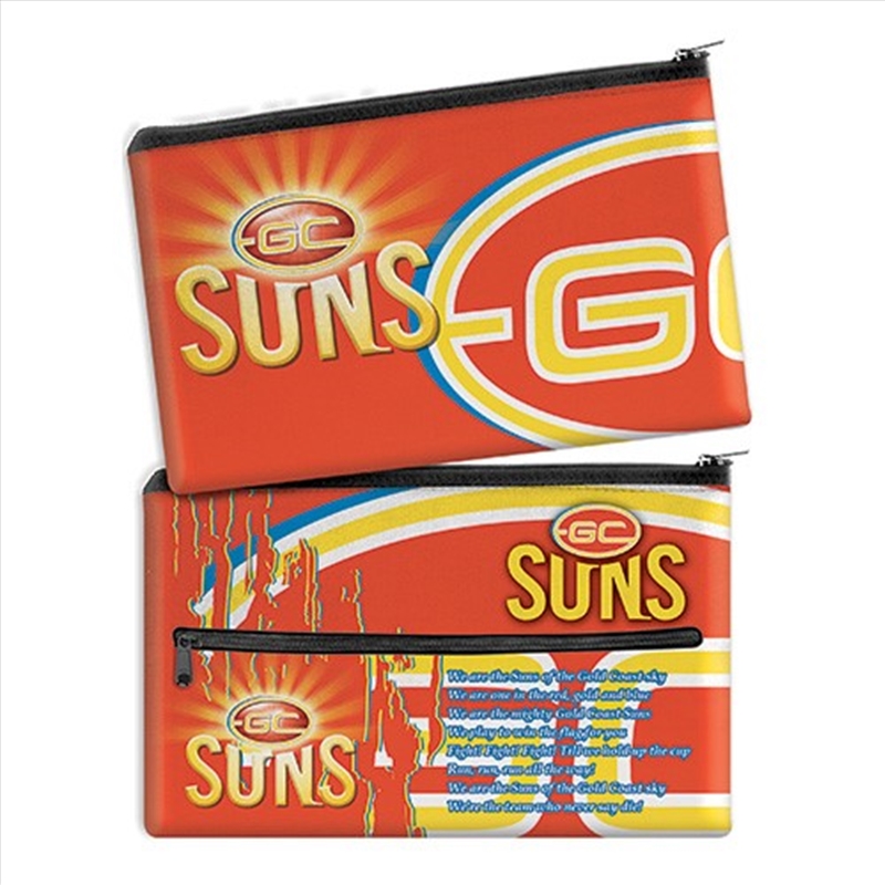 AFL: Gold Coast Suns - Song Pencil Case/Product Detail/Pencil Cases