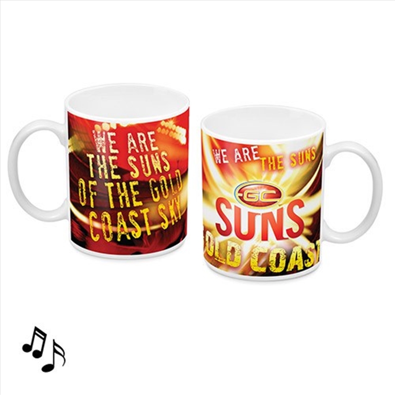 AFL: Gold Coast Suns - Musical Mug/Product Detail/Mugs