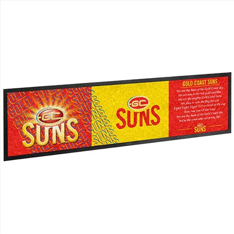 AFL: Gold Coast Suns - Bar Runner/Product Detail/Tableware