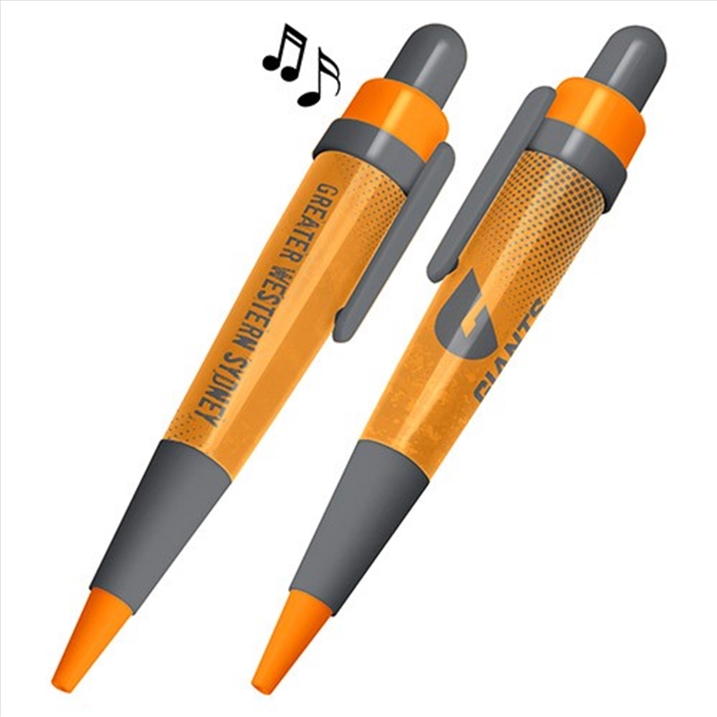 AFL: Gws Giants - Musical Pen/Product Detail/Stationery