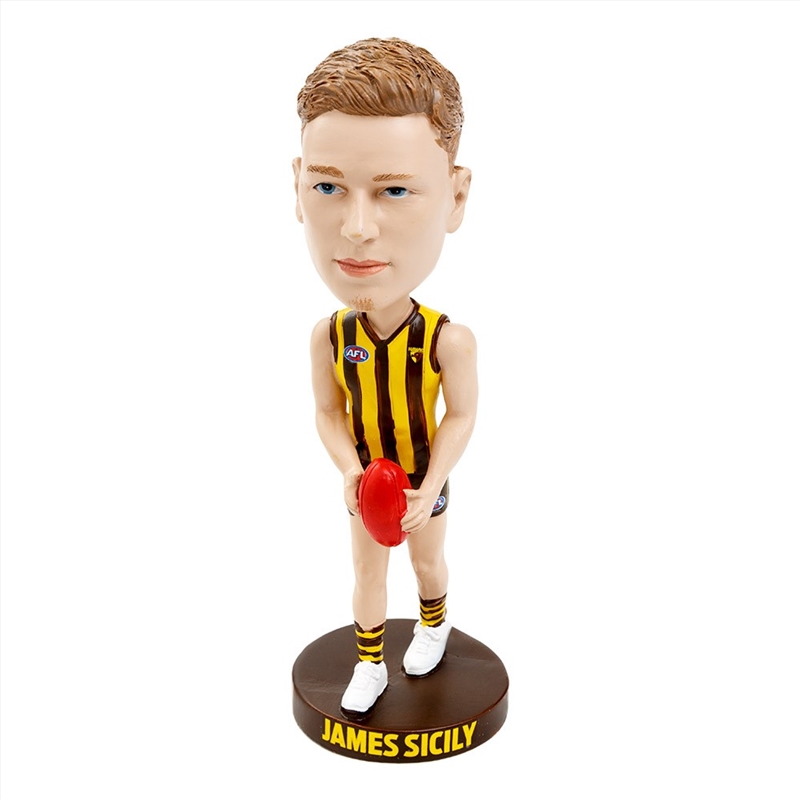 AFL: Hawthorn - Bobblehead: James Sicily/Product Detail/Figurines