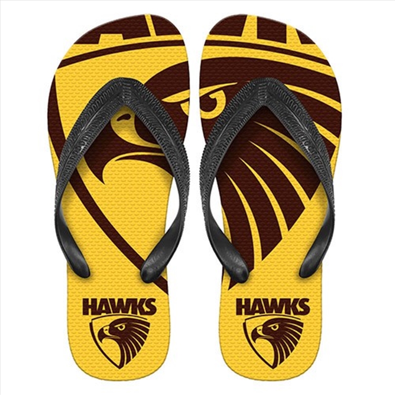 AFL: Hawthorn - Thongs - S/Product Detail/Footwear