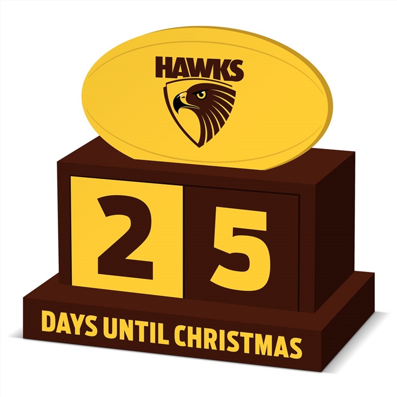 AFL: Hawthorn - Countdown Blocks/Product Detail/Homewares