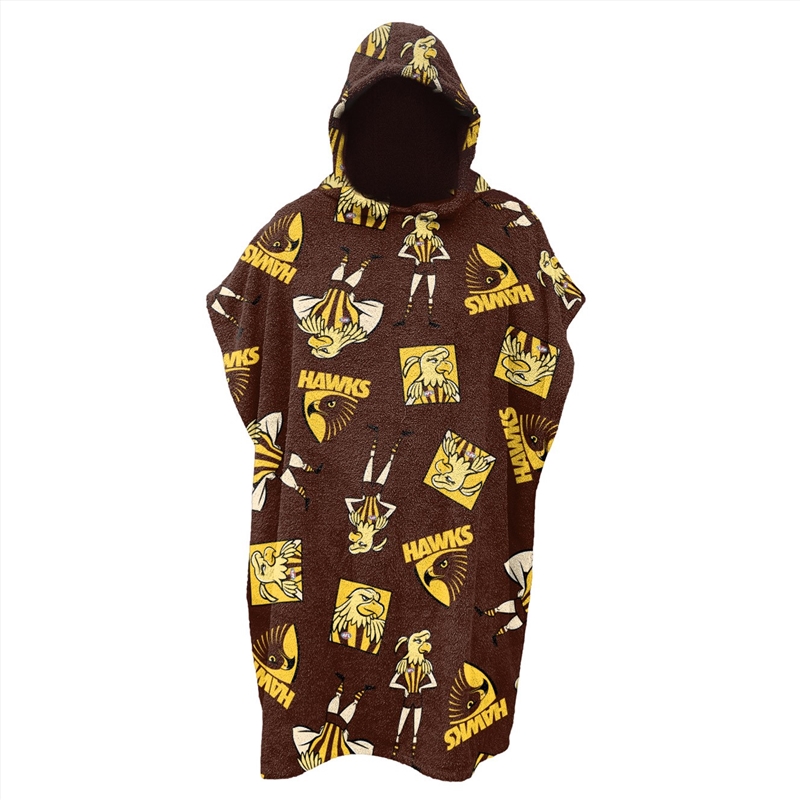 AFL: Hawthorn - Youth Hooded Beach Towel/Product Detail/Manchester