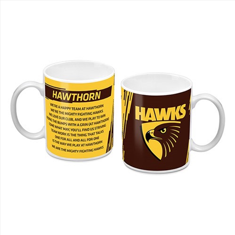 AFL: Hawthorn - Logo And Song Mug/Product Detail/Mugs