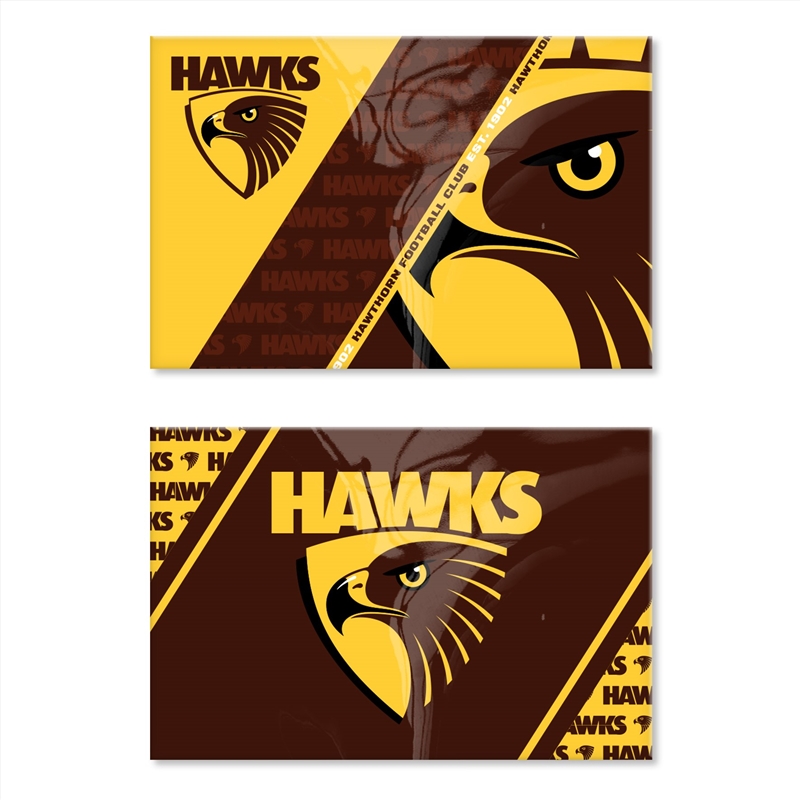 AFL: Hawthorn - Set Of 2 Magnets/Product Detail/Stationery