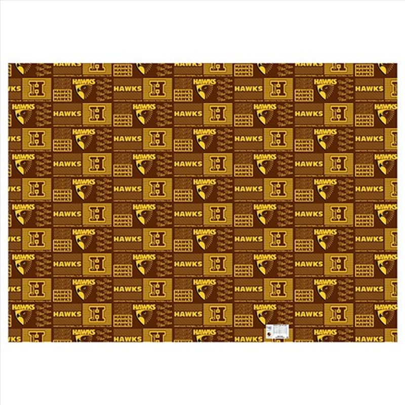 AFL: Hawthorn - Wrapping Paper/Product Detail/Party Accessories