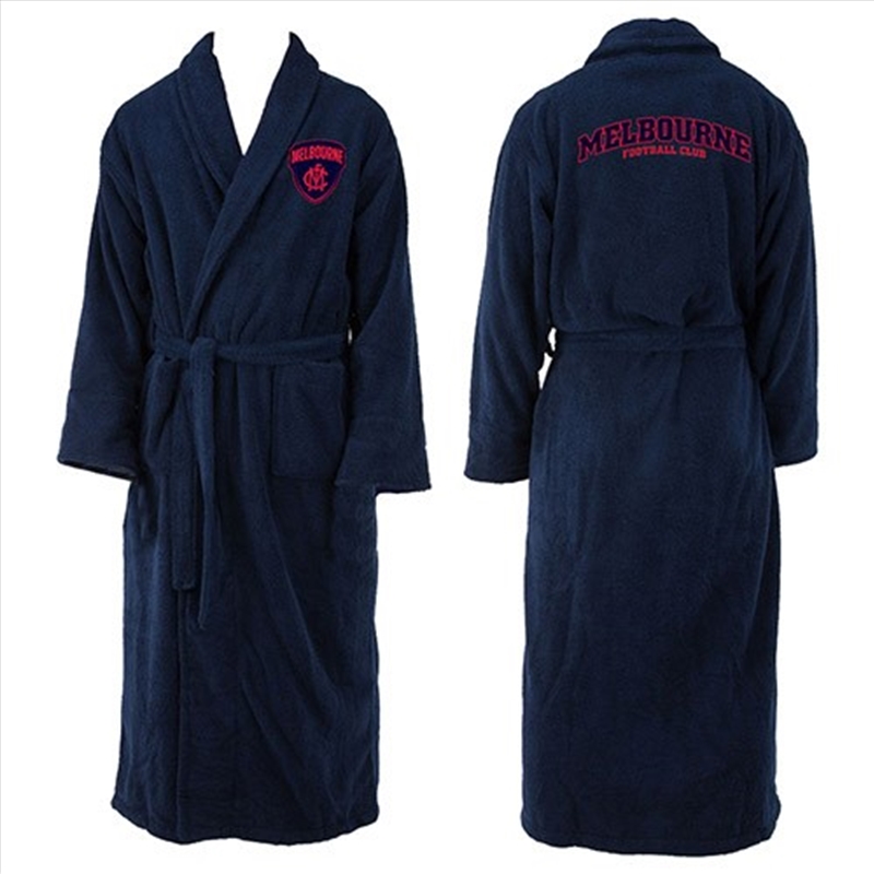 AFL: Melbourne - Adult Long Sleeve Robe/Product Detail/Apparel