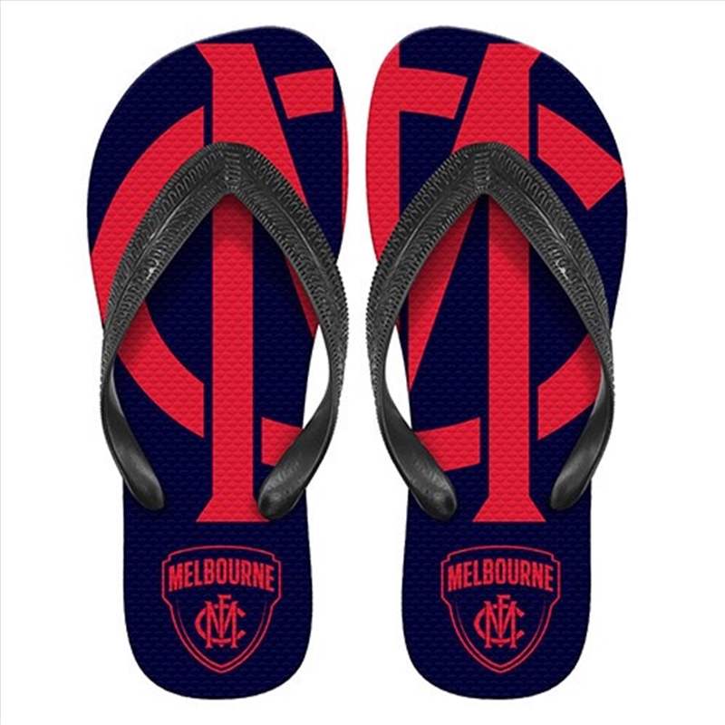 AFL: Melbourne - Thongs - S/Product Detail/Footwear