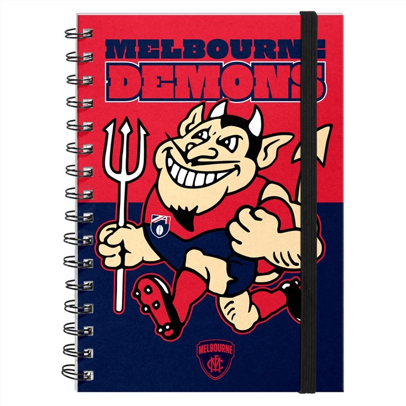 AFL: Melbourne - Hard Cover Notebook/Product Detail/Notebooks & Journals