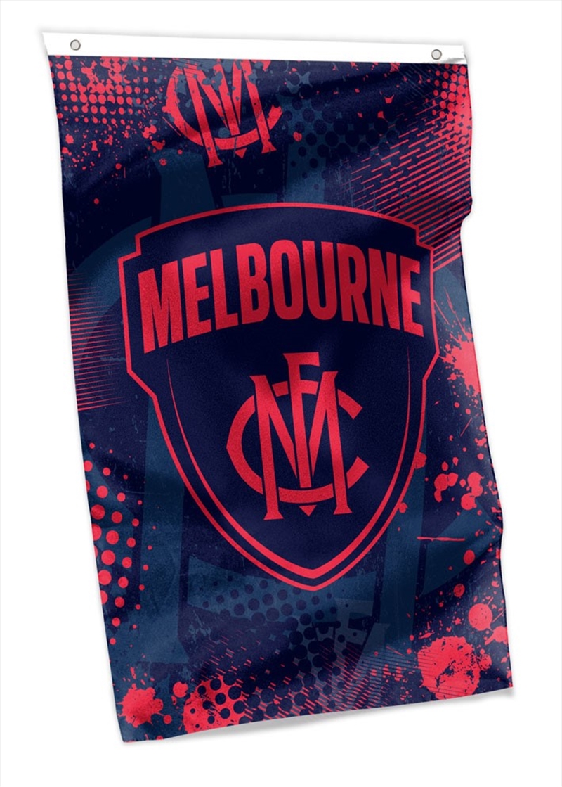 AFL: Melbourne - Wall Flag/Product Detail/Posters & Prints
