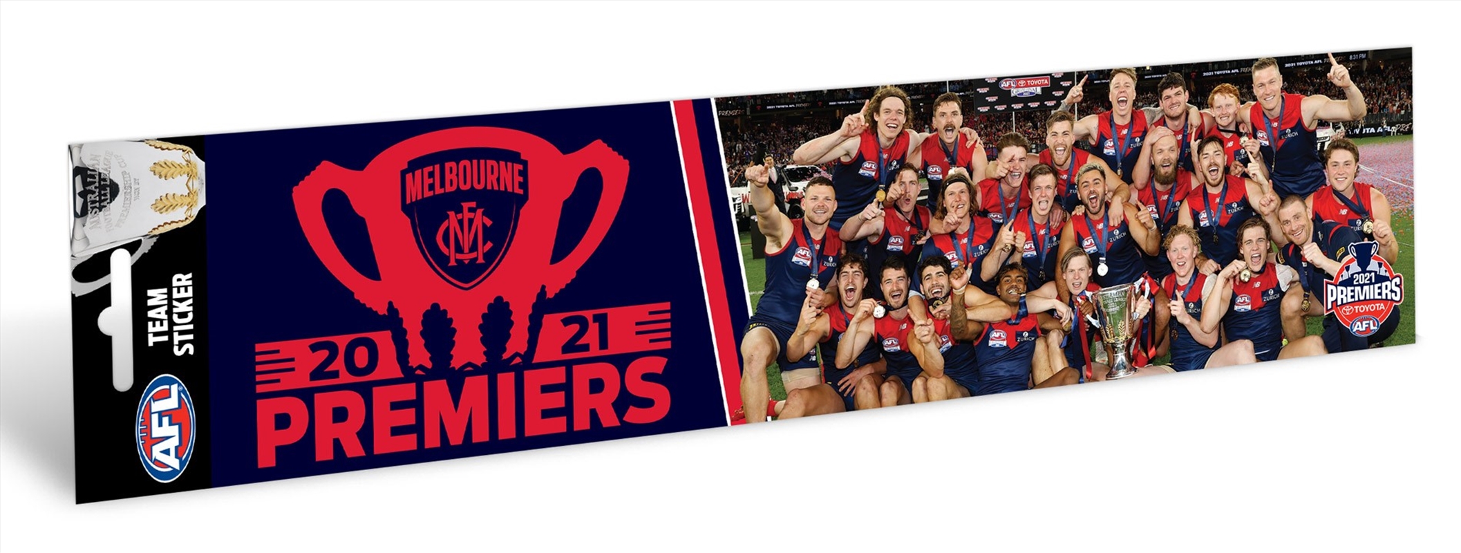 AFL: Melbourne - Gf21 Melb Bumper Sticker Ph2/Product Detail/Stationery