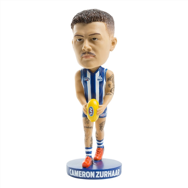 AFL: North Melbourne - Bobblehead: Cameron Zurhaar/Product Detail/Figurines