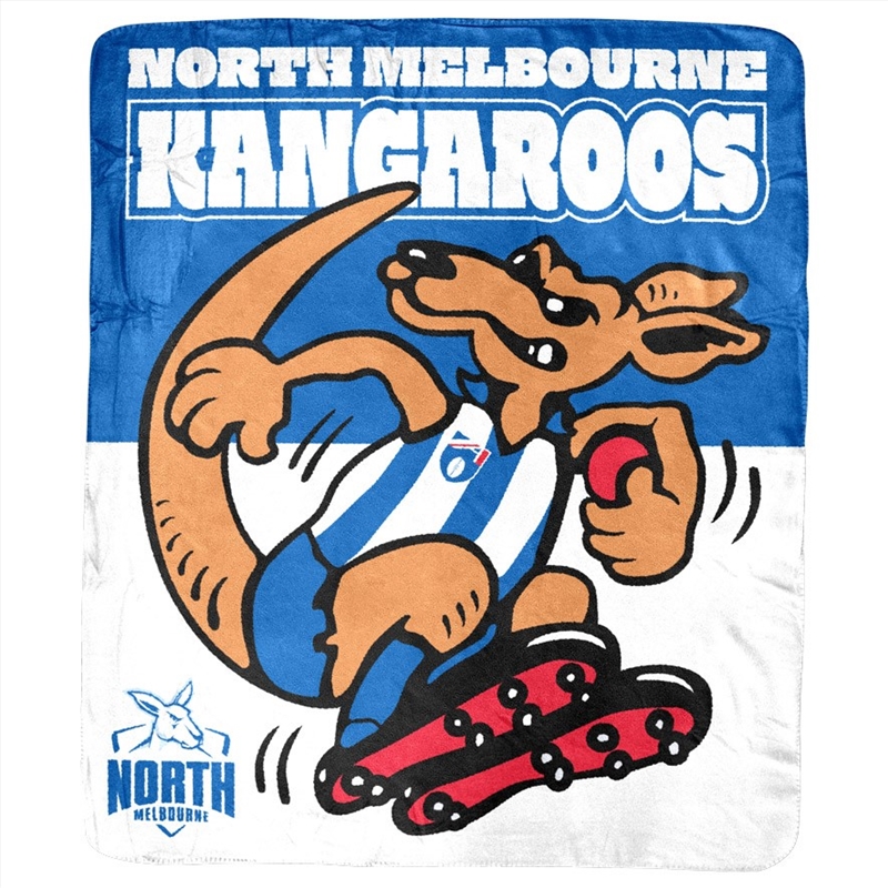 AFL: North Melbourne - Coral Fleece Rug/Product Detail/Manchester