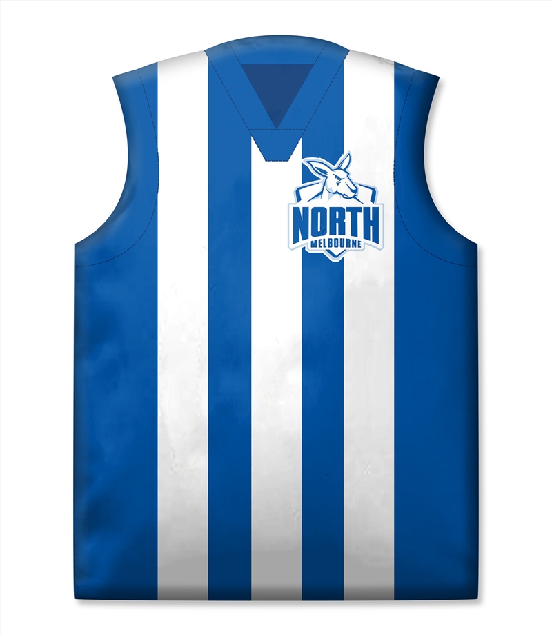 AFL: North Melbourne - Guernsey Shaped Cushion/Product Detail/Cushions