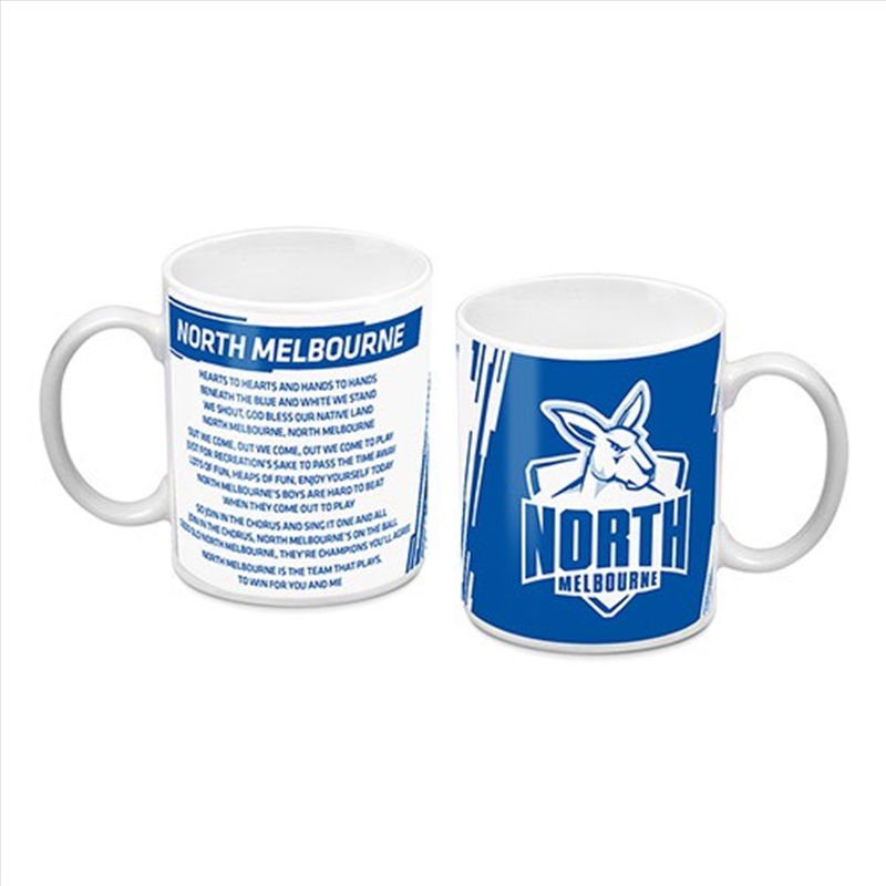 AFL: North Melbourne - Logo And Song Mug/Product Detail/Mugs