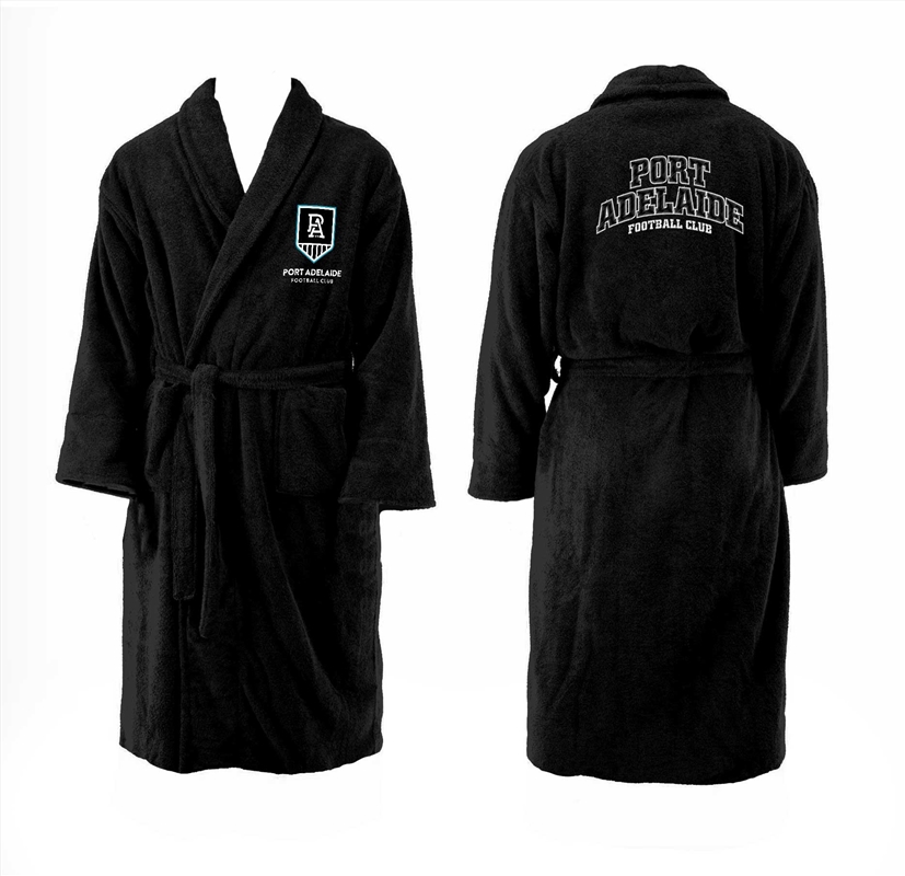 AFL: Port Adelaide - Youth Long Sleeve Robe - 10/Product Detail/Apparel