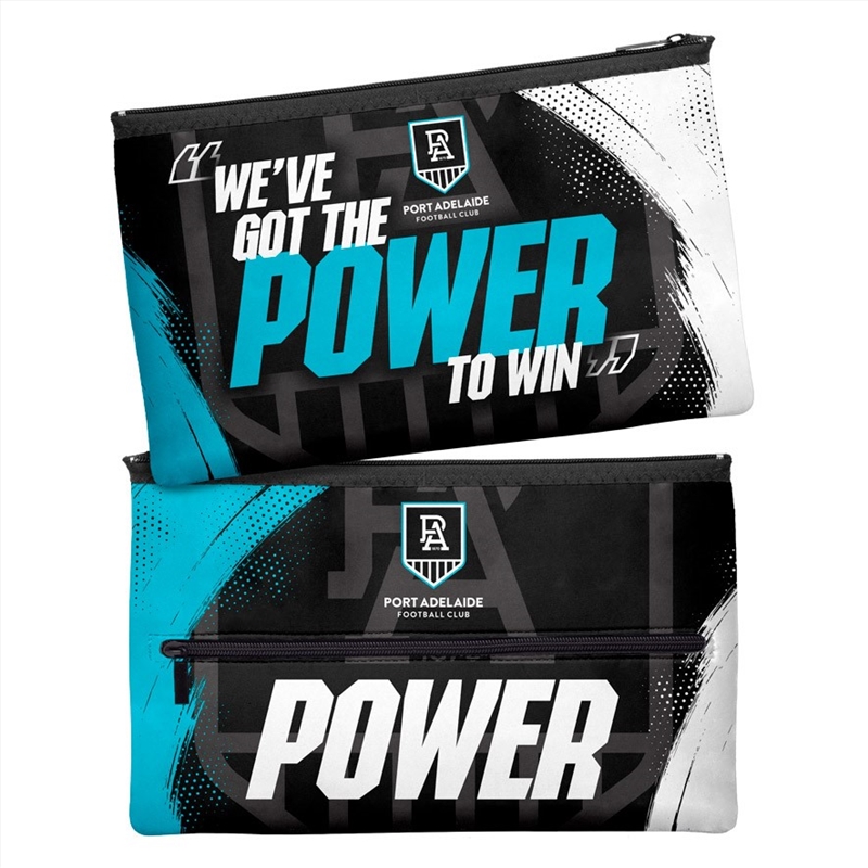 AFL: Port Adelaide - Large Pencil Case/Product Detail/Pencil Cases