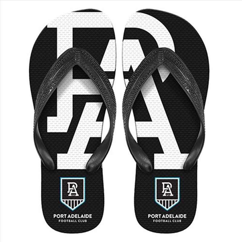 AFL: Port Adelaide - Thongs - M/Product Detail/Footwear