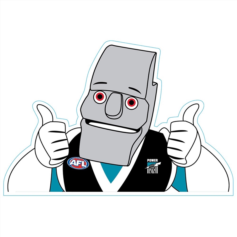AFL: Port Adelaide - Mascot Back Window Decal/Product Detail/Homewares