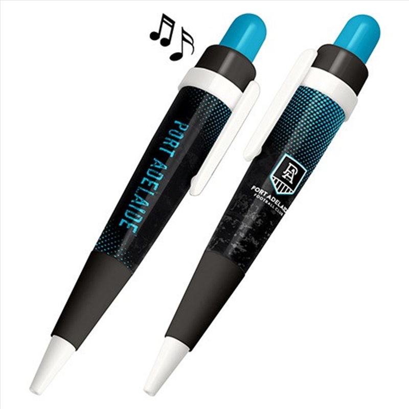 AFL: Port Adelaide - Musical Pen/Product Detail/Stationery