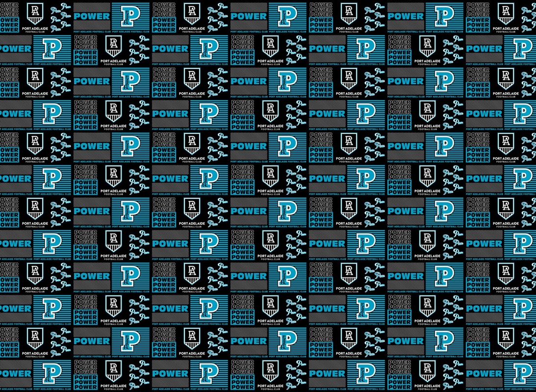 AFL: Port Adelaide - Wrapping Paper/Product Detail/Party Accessories