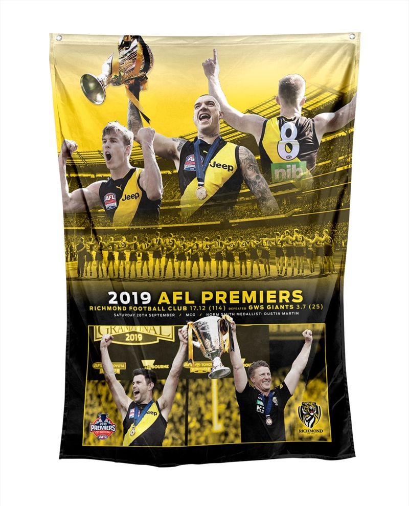 AFL: Richmond - Gf19 Richmond The Cup Wall Flag/Product Detail/Posters & Prints