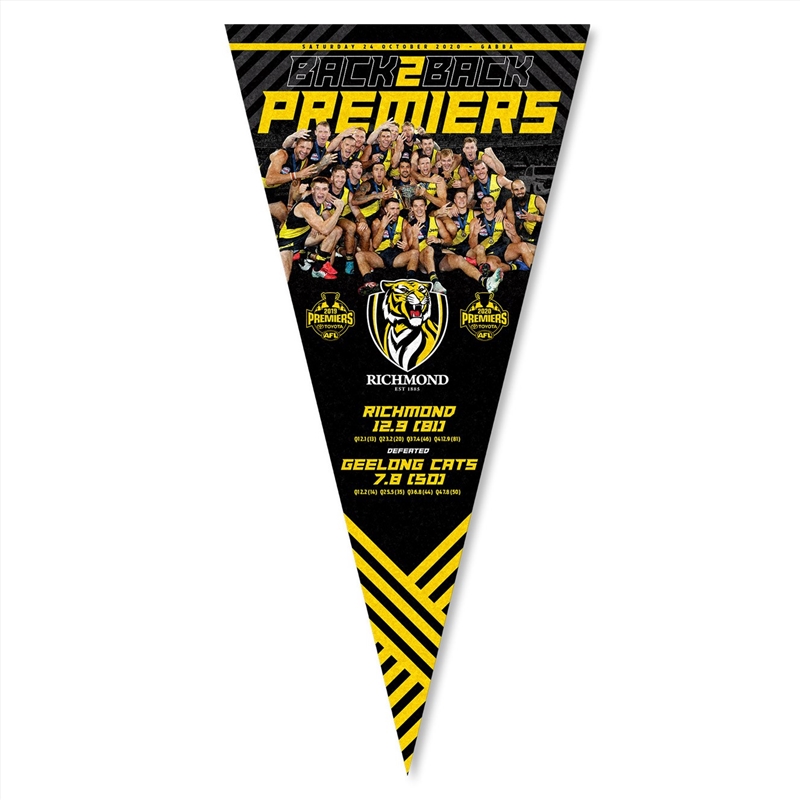 AFL: Richmond - Gf20 Richmond Pennant Score Ph2/Product Detail/Stationery