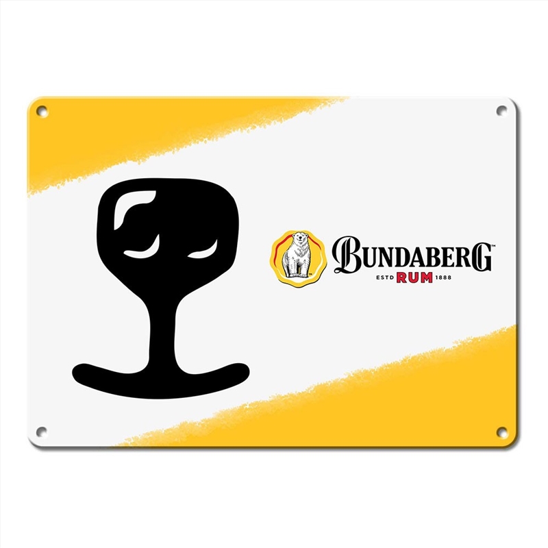 Bundaberg Rum - Bundy Bear Nose Tin Sign/Product Detail/Posters & Prints