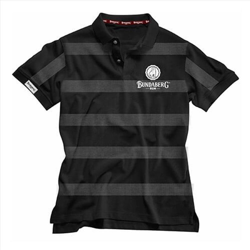 Bundaberg Rum - Bundy Black Stripe Polo - S/Product Detail/Shirts