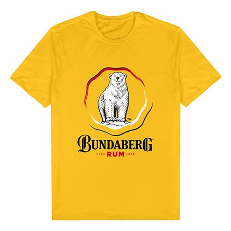 Bundaberg Rum - Bundy Yellow Logo Tee - S/Product Detail/Shirts