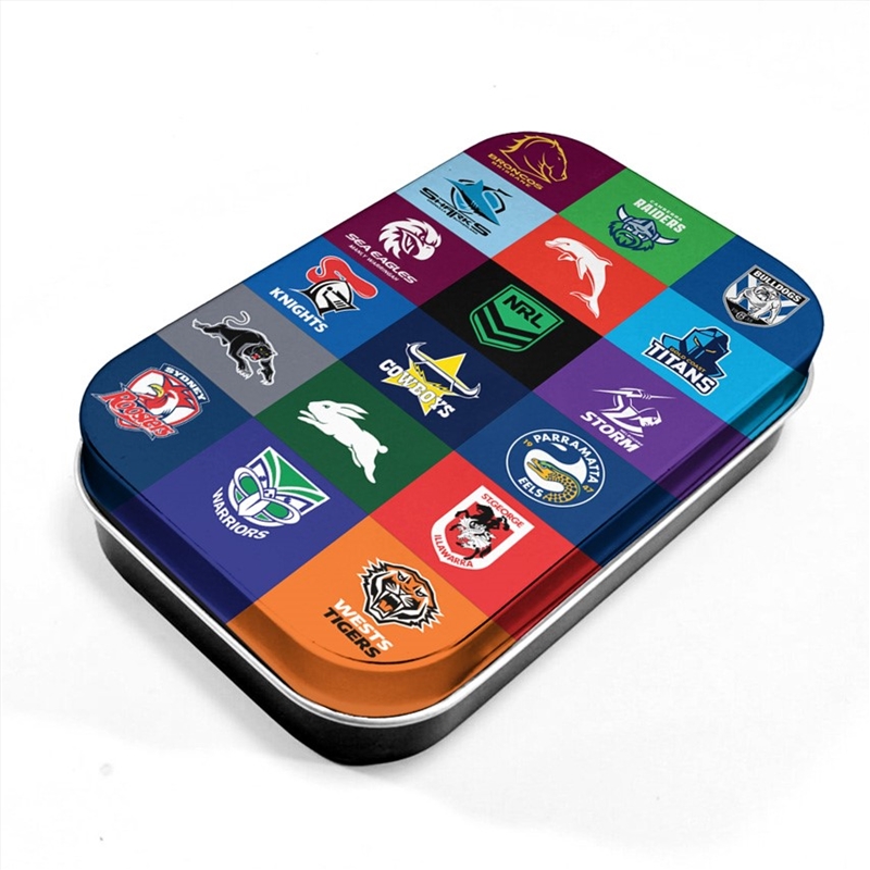 NRL - NRL All Teams Tin Box/Product Detail/Games Accessories