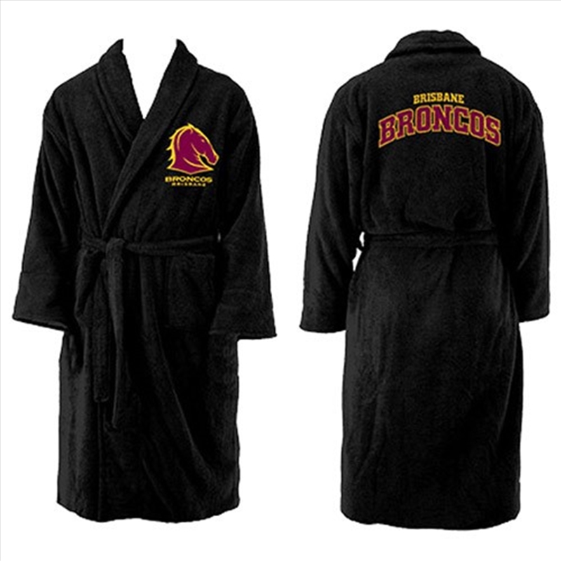 NRL: Broncos - Youth Long Sleeve Robe - 6/Product Detail/Apparel