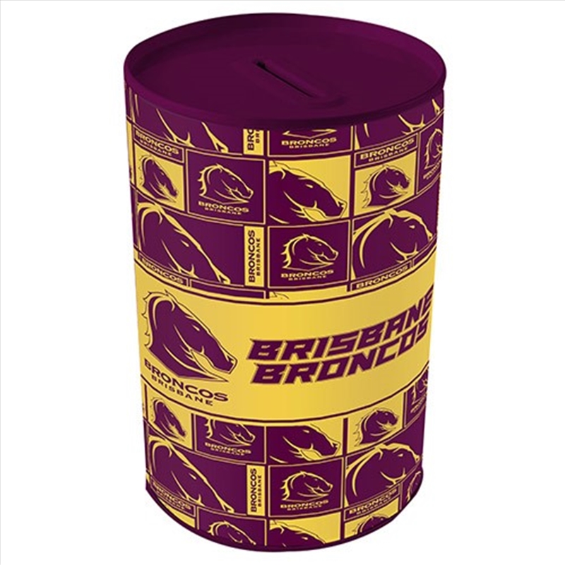 NRL: Broncos - Tin Money Box/Product Detail/Collectables