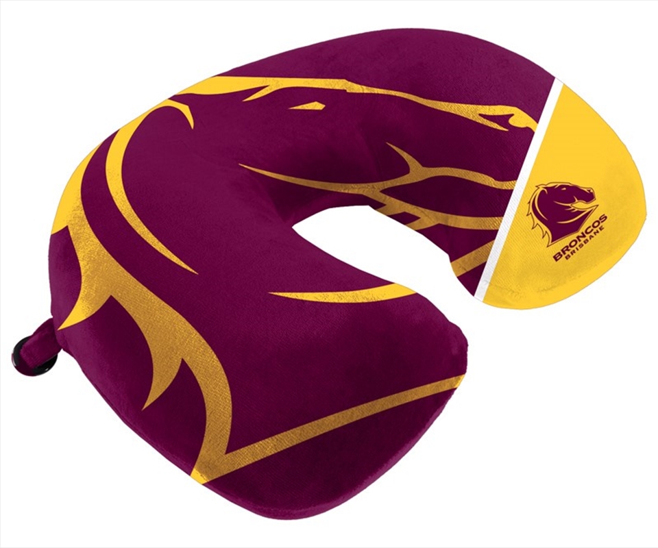 NRL: Broncos - Travel Pillow/Product Detail/Accessories