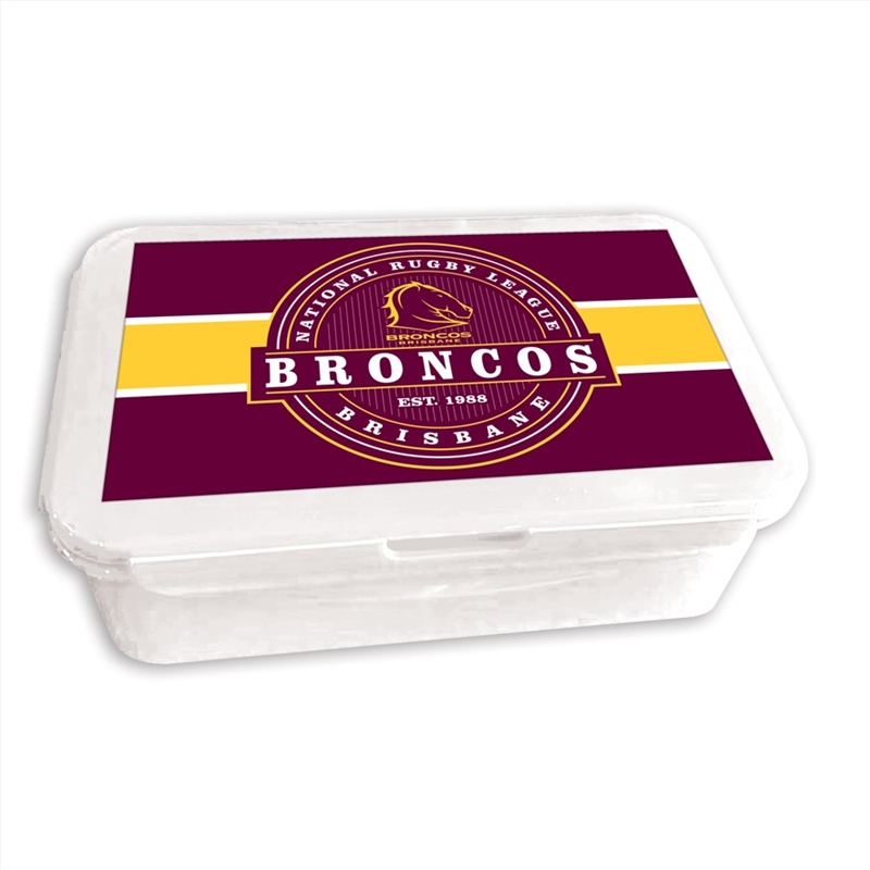 NRL: Broncos - Bento Lunch Box/Product Detail/Lunchboxes