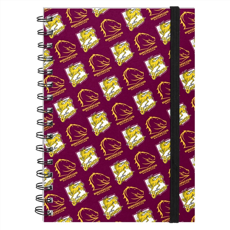 NRL: Broncos - Hard Cover Notebook/Product Detail/Notebooks & Journals