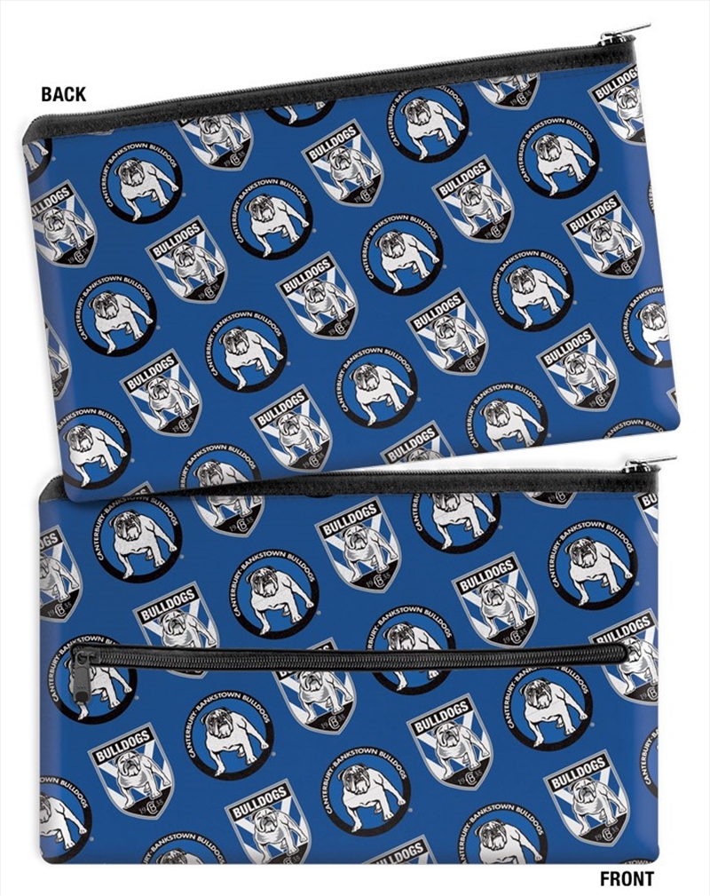 NRL: Bulldogs - Large Pencil Case/Product Detail/Pencil Cases